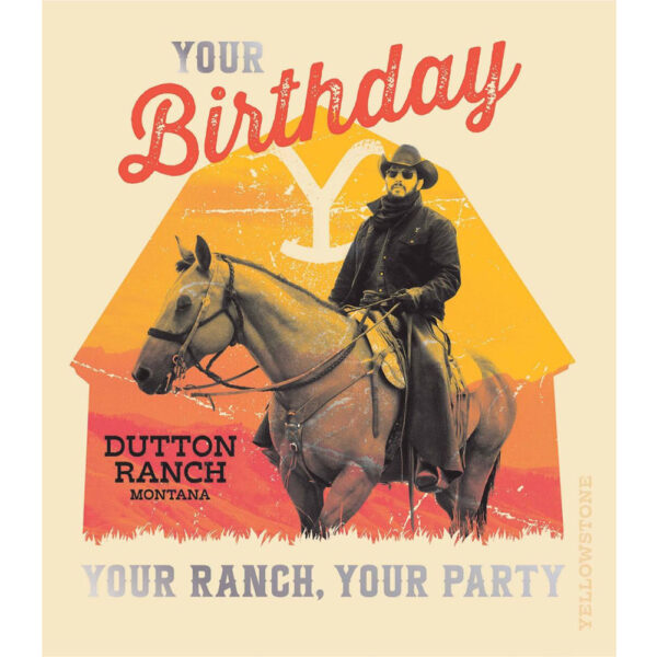 TM 07873 Yellowstone Birthday Card