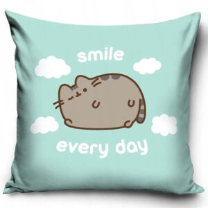 TM 07909 Pusheen Smile Velvet Feel Cushion