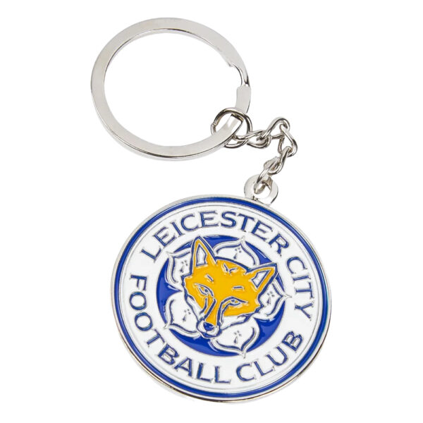 TM 07926 Leicester City FC Crest Keyring