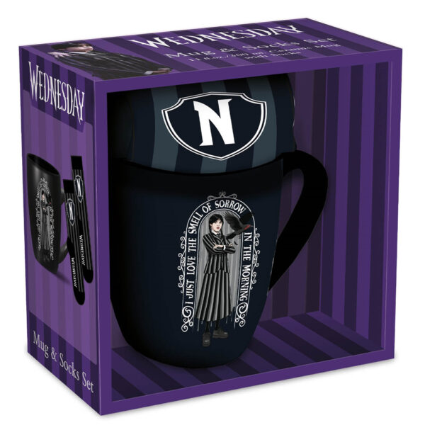 TM 07931 Wednesday Mug Sock Set