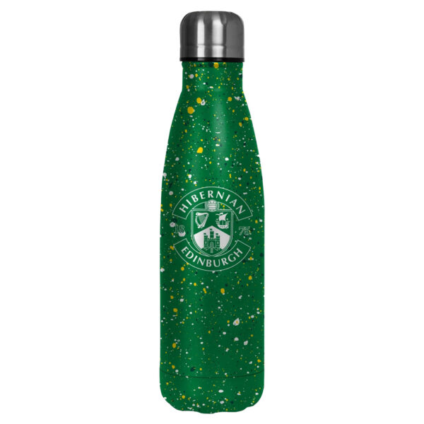 TM 07961 Hibernian FC Paint Splatter Thermal Flask