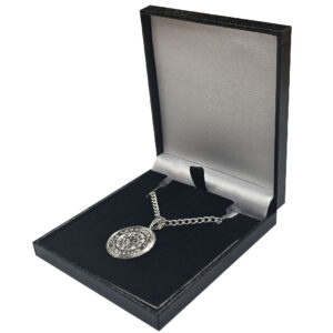 TM 08016 Leicester City FC Silver Plated Boxed Pendant