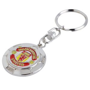 TM 04839 Manchester United FC Silver Ball Keyring