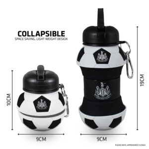 TM 06637 Newcastle United FC Collapsible Football Drinks Bottle