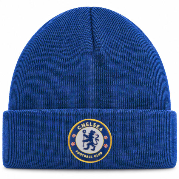 TM 07558 Chelsea FC Royal Blue Cuff Beanie