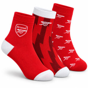 TM 07706 Arsenal FC 3pk Adults Fashion Socks