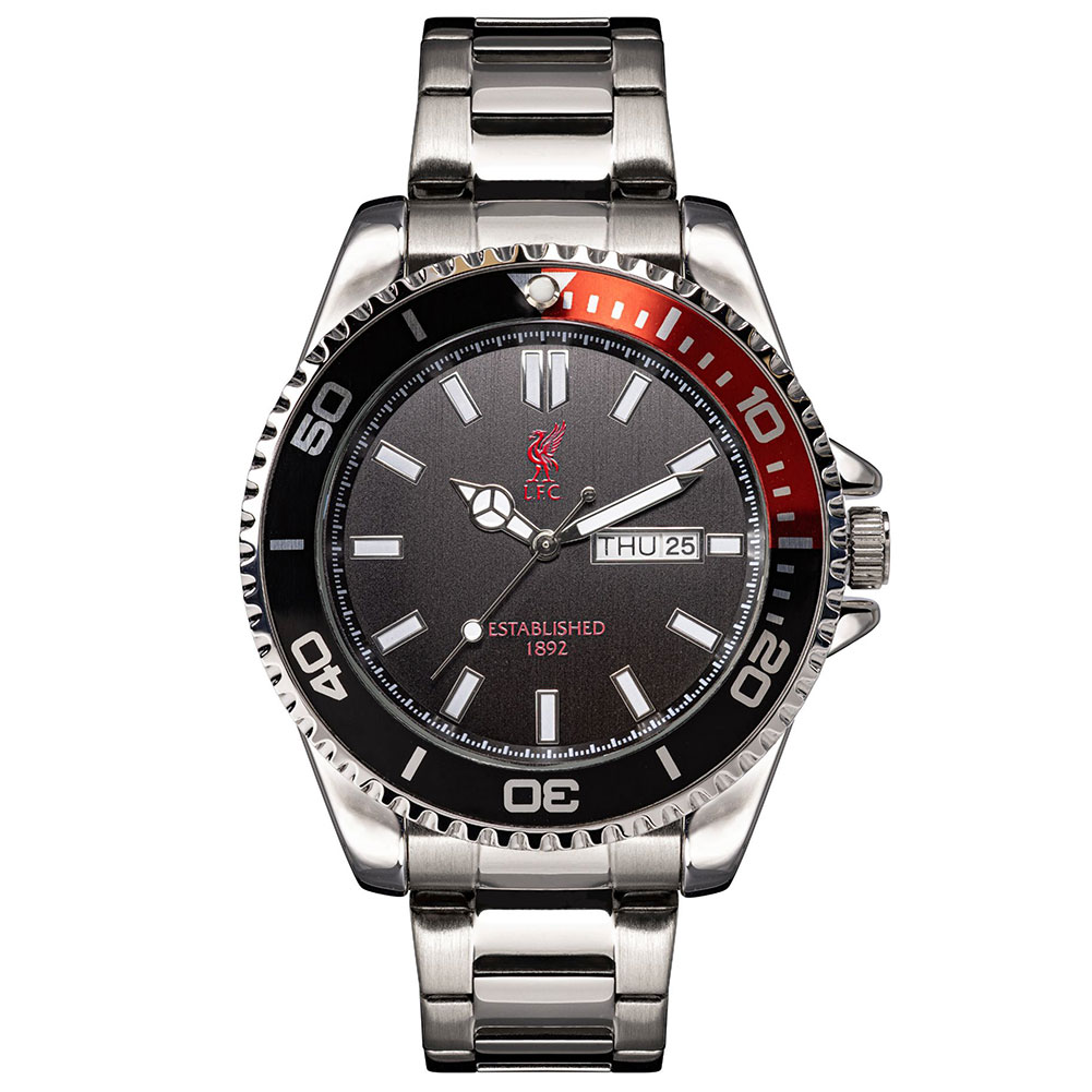 TM-07941-Liverpool-FC-Mens-Bracelet-Watch TM 07941 Liverpool FC Mens Bracelet Watch