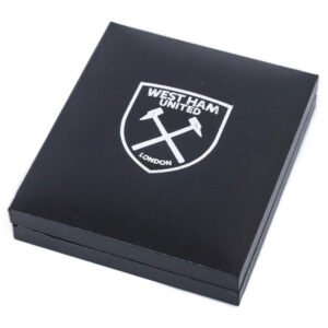 TM 08026 West Ham United FC Silver Plated Boxed Hammers Pendant
