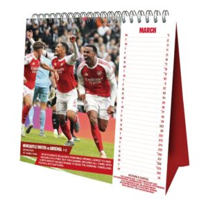 TM 08054 Arsenal FC Desktop Calendar 2027