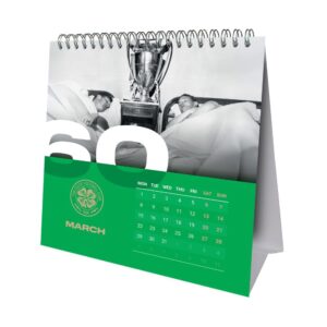 TM 08056 Celtic FC Desktop Calendar 2027