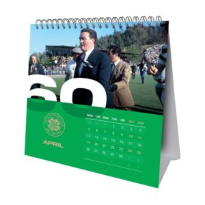 TM 08056 Celtic FC Desktop Calendar 2027
