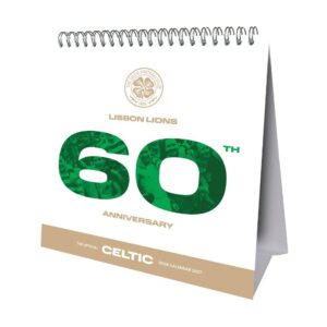 TM 08056 Celtic FC Desktop Calendar