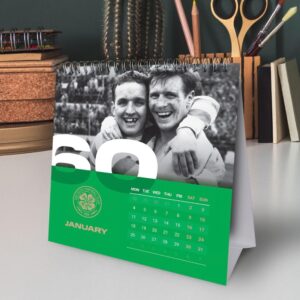 TM 08056 Celtic FC Desktop Calendar 2027