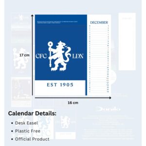 TM 08057 Chelsea FC Desktop Calendar 2027