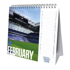 TM 08058 Everton FC Desktop Calendar 2027