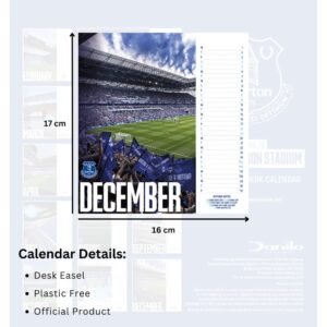 TM 08058 Everton FC Desktop Calendar 2027