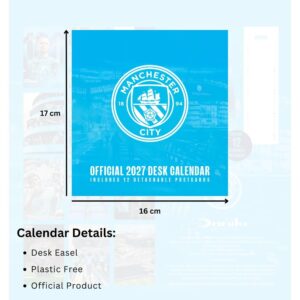 TM 08060 Manchester City FC Desktop Calendar 2027