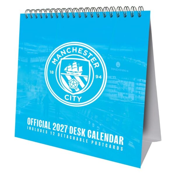 TM 08060 Manchester City FC Desktop Calendar