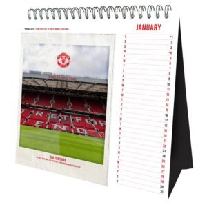 TM 08061 Manchester United FC Desktop Calendar 2027