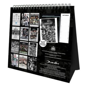TM 08062 Newcastle United FC Desktop Calendar 2027