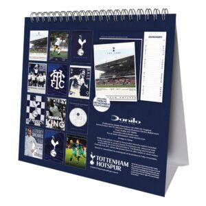 TM 08063 Tottenham Hotspur FC Desktop Calendar 2027