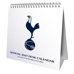 TM 08063 Tottenham Hotspur FC Desktop Calendar