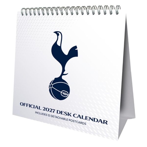 TM 08063 Tottenham Hotspur FC Desktop Calendar