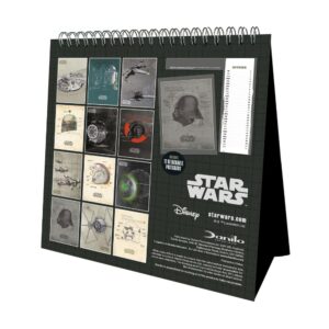 TM 08067 Star Wars Desktop Calendar 2027