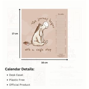 TM 08068 Winnie The Pooh Desktop Calendar 2027