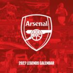 TM 08070 Arsenal FC Legends Square Calendar