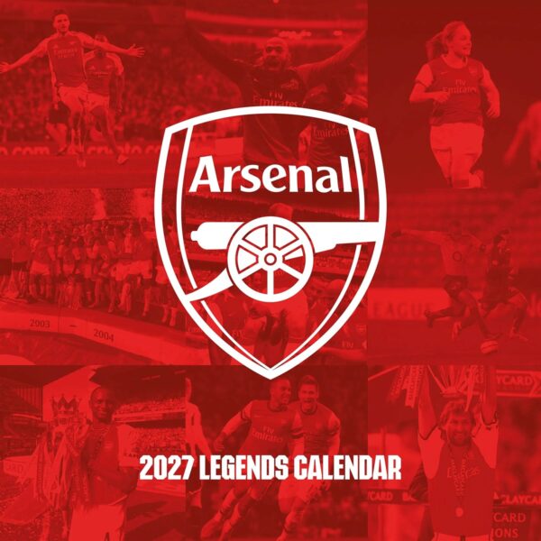 TM 08070 Arsenal FC Legends Square Calendar