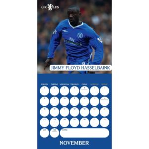 TM 08072 Chelsea FC Legends Square Calendar 2027