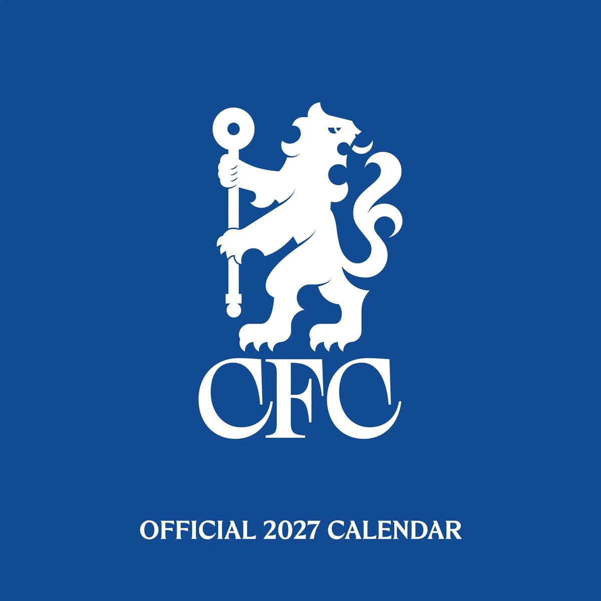 TM-08072-Chelsea-FC-Legends-Square-Calendar-2027 TM 08072 Chelsea FC Legends Square Calendar