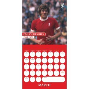 TM 08073 Liverpool FC Legends Square Calendar 2027