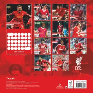 TM 08073 Liverpool FC Legends Square Calendar 2027