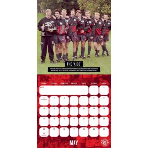 TM 08074 Manchester United FC Legends Square Calendar 2027