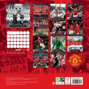 TM 08074 Manchester United FC Legends Square Calendar 2027