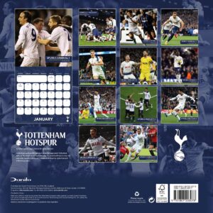 TM 08075 Tottenham Hotspur FC Legends Square Calendar 2027