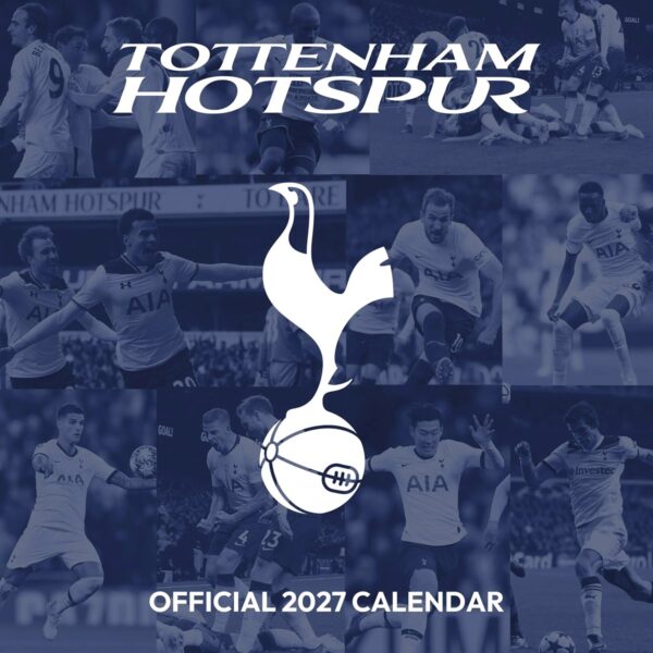 TM 08075 Tottenham Hotspur FC Legends Square Calendar