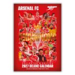 TM 08076 Arsenal FC Deluxe Calendar