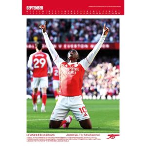 TM 08076 Arsenal FC Deluxe Calendar 2027