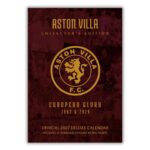TM 08077 Aston Villa FC Deluxe Calendar