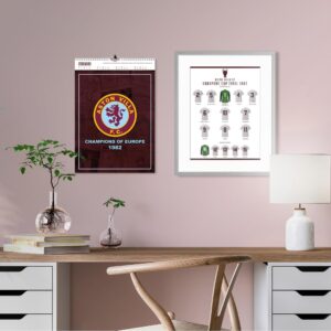 TM 08077 Aston Villa FC Deluxe Calendar 2027