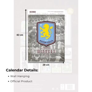 TM 08077 Aston Villa FC Deluxe Calendar 2027