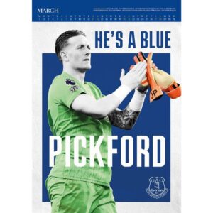 TM 08080 Everton FC Deluxe Calendar 2027