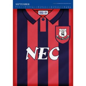 TM 08080 Everton FC Deluxe Calendar 2027