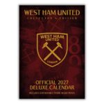 TM 08086 West Ham United FC Deluxe Calendar