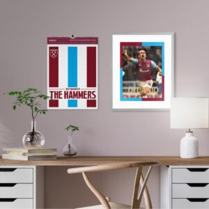TM 08086 West Ham United FC Deluxe Calendar 2027