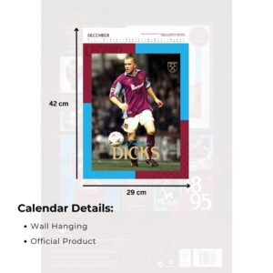 TM 08086 West Ham United FC Deluxe Calendar 2027