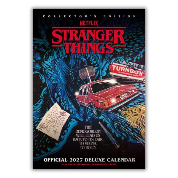 TM 08091 Stranger Things Deluxe Calendar